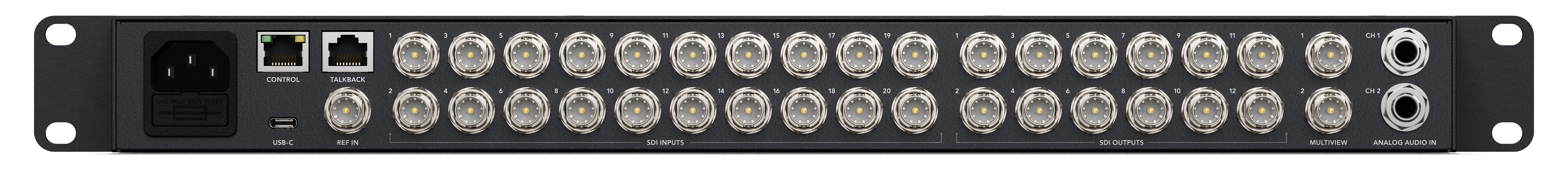 ATEM 2ME Constellation 4K Rear